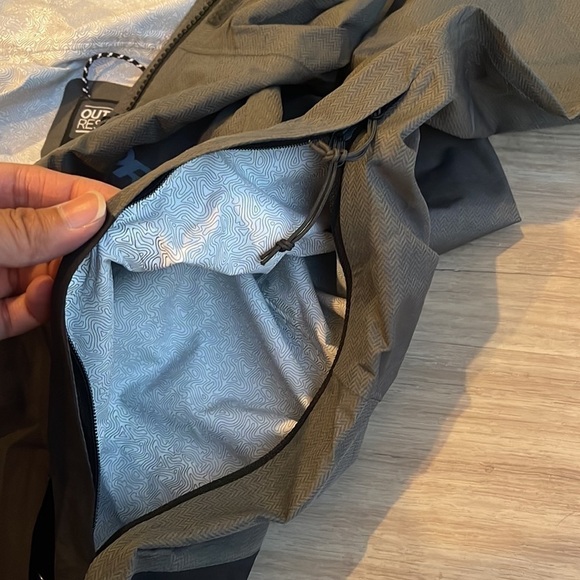 NWT Outdoor Reaearch Panorama Point Jacket charcoal herringbone/black size Small - Picture 11 of 12